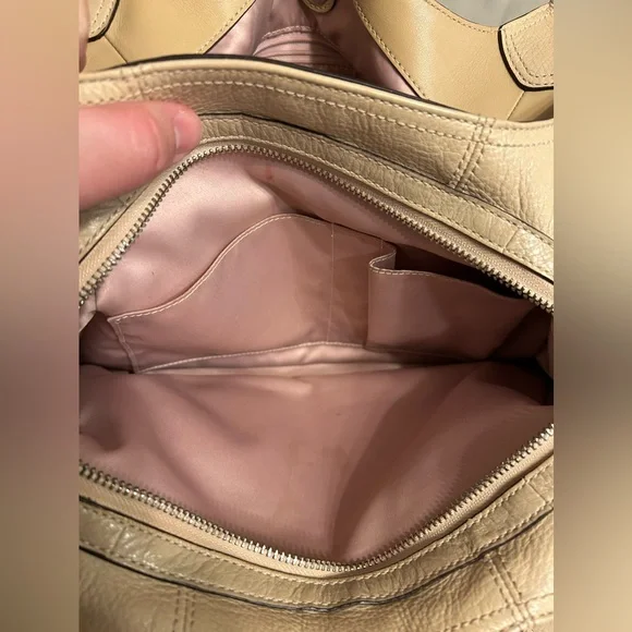 Coach Tan Leather Shoulder Bag - Picture 11 of 14